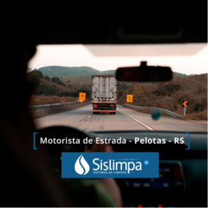 Motorista de Estrada com atendimento ao cliente  ( PELOTAS )