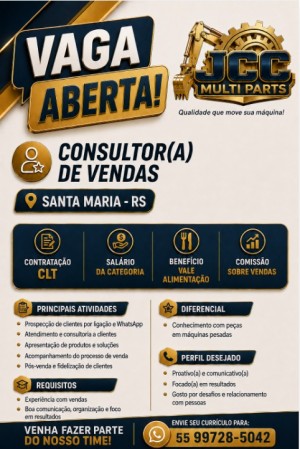 Consultor de Vendas