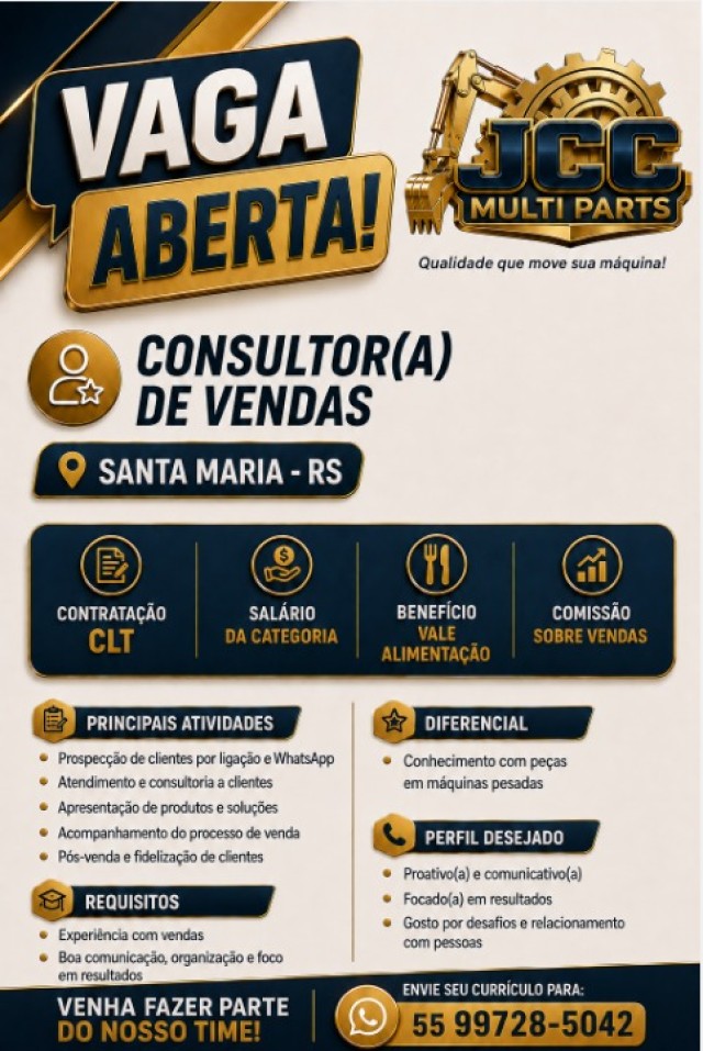 Consultor de Vendas